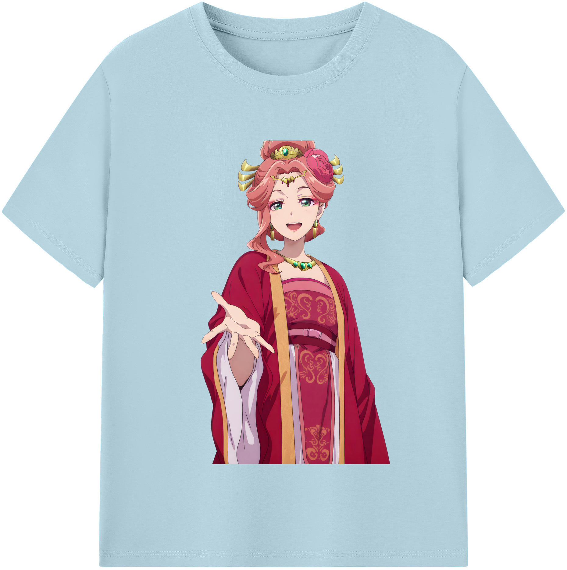 （画像用） 薬屋のひとりごと The Apothecary Diaries 綿100％半袖Tシャツ（フロントプリント）